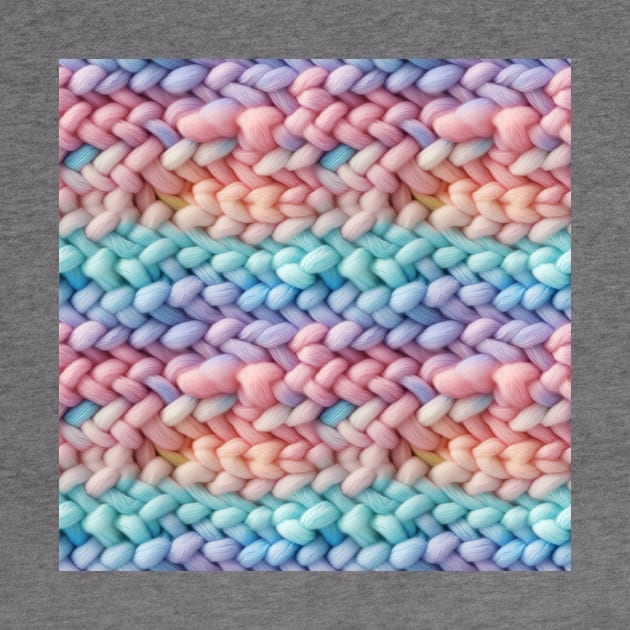 Pastel Knit Waves by star trek fanart and more
